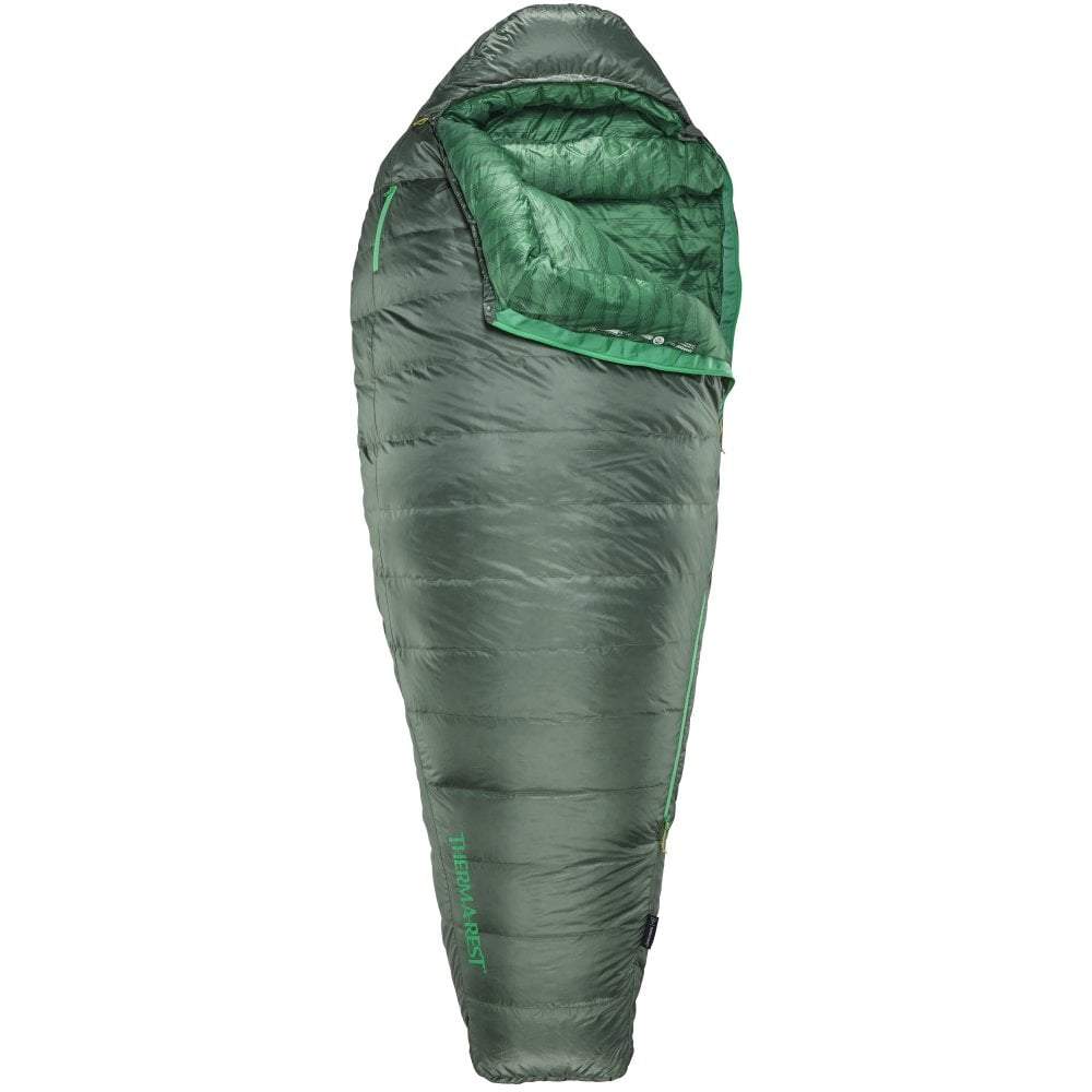 Thermarest Questar 32F/0C sleeping bag in dark green
