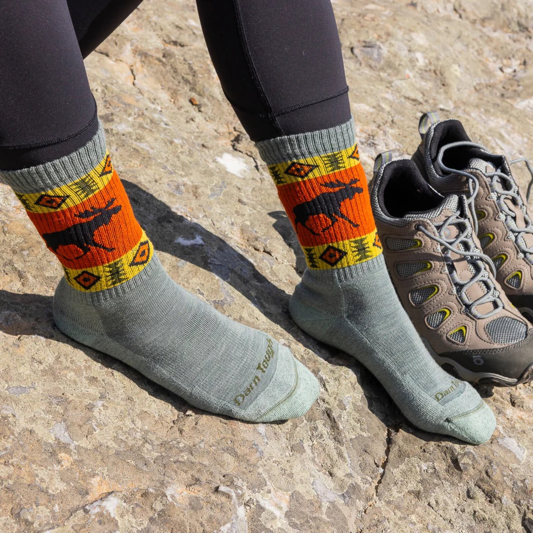 Darn Tough Womens Vanna Grizzle Hiker Boot Sock Midweight Cushion