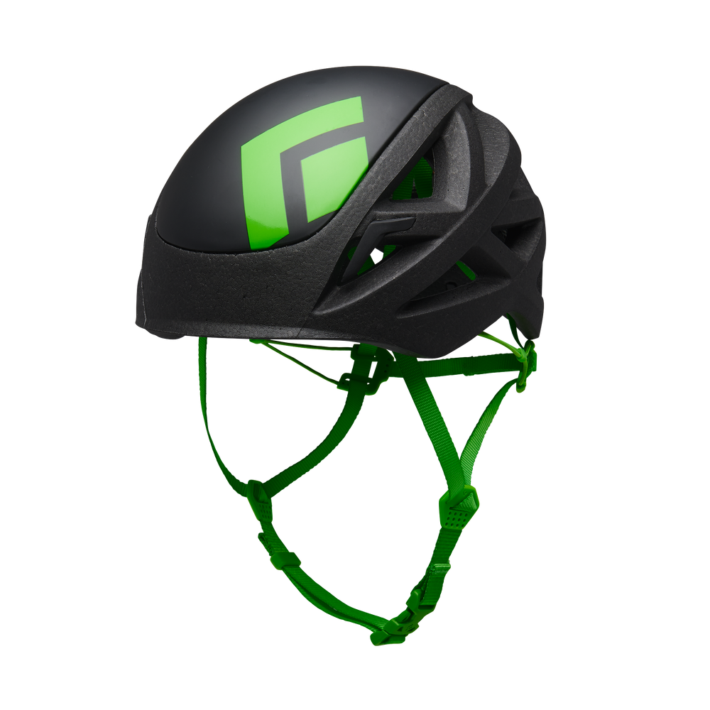 Black Diamond Vapor helmet in envy green colour
