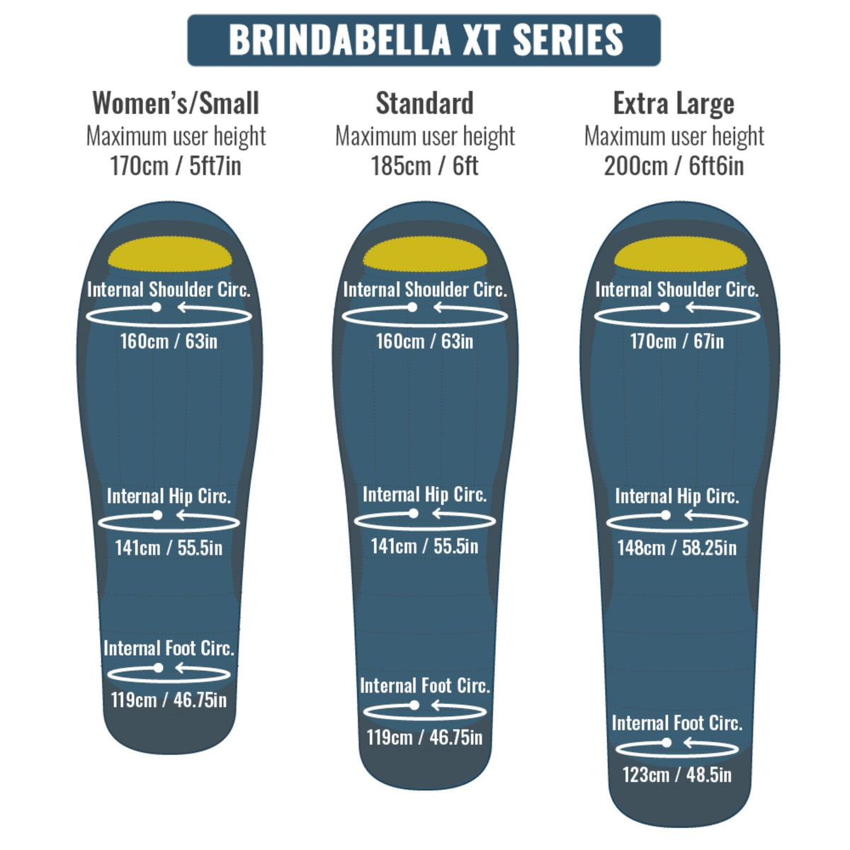 MONT Brindabella XT 700 Sleeping Bag -12°C