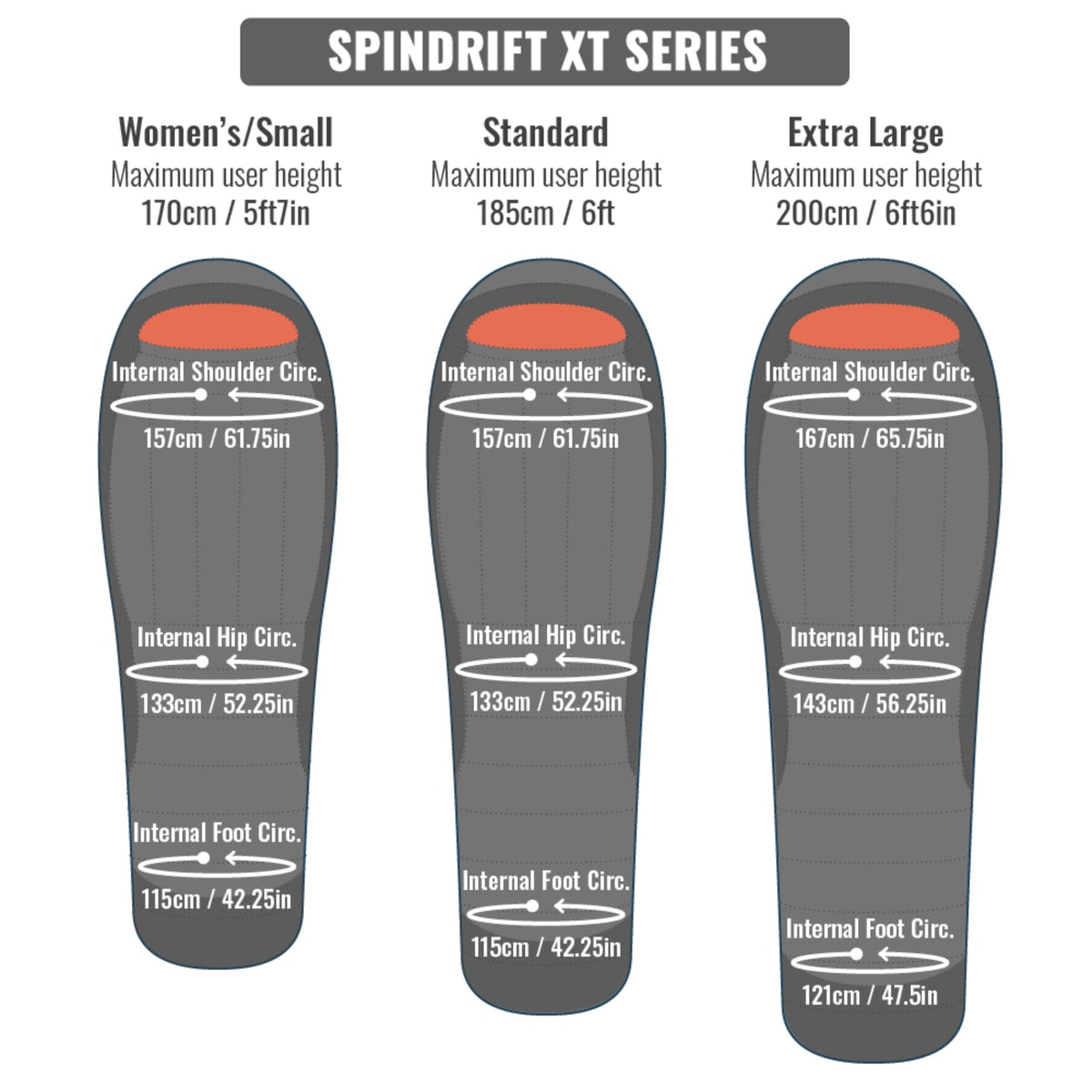 MONT Spindrift XT 1000 Sleeping Bag -25°C