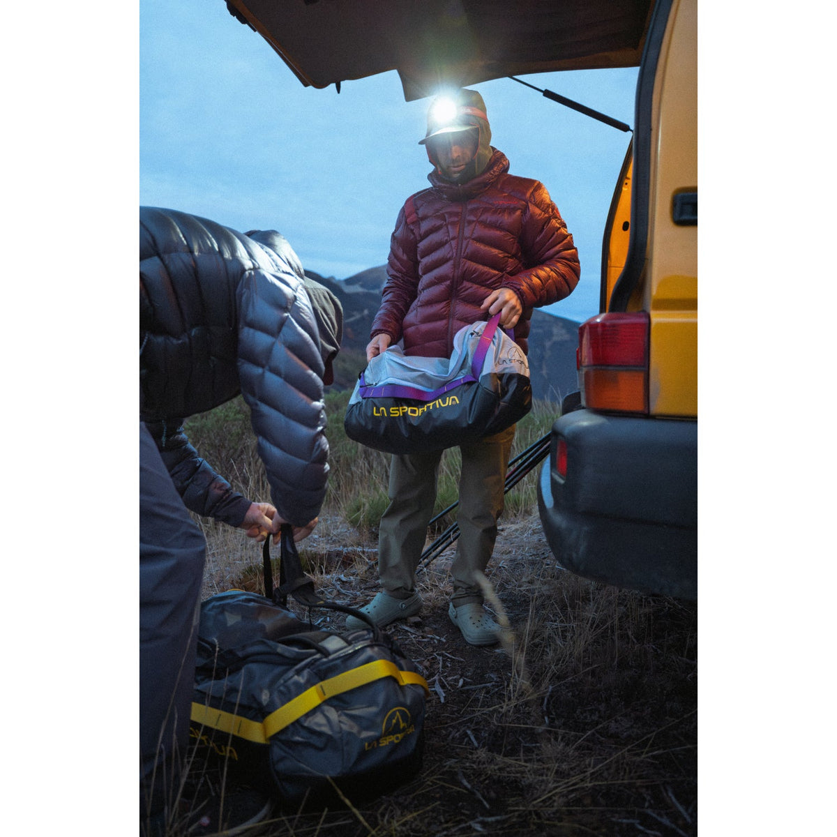 La Sportiva Nomad 40 Duffel - Chalk/Black