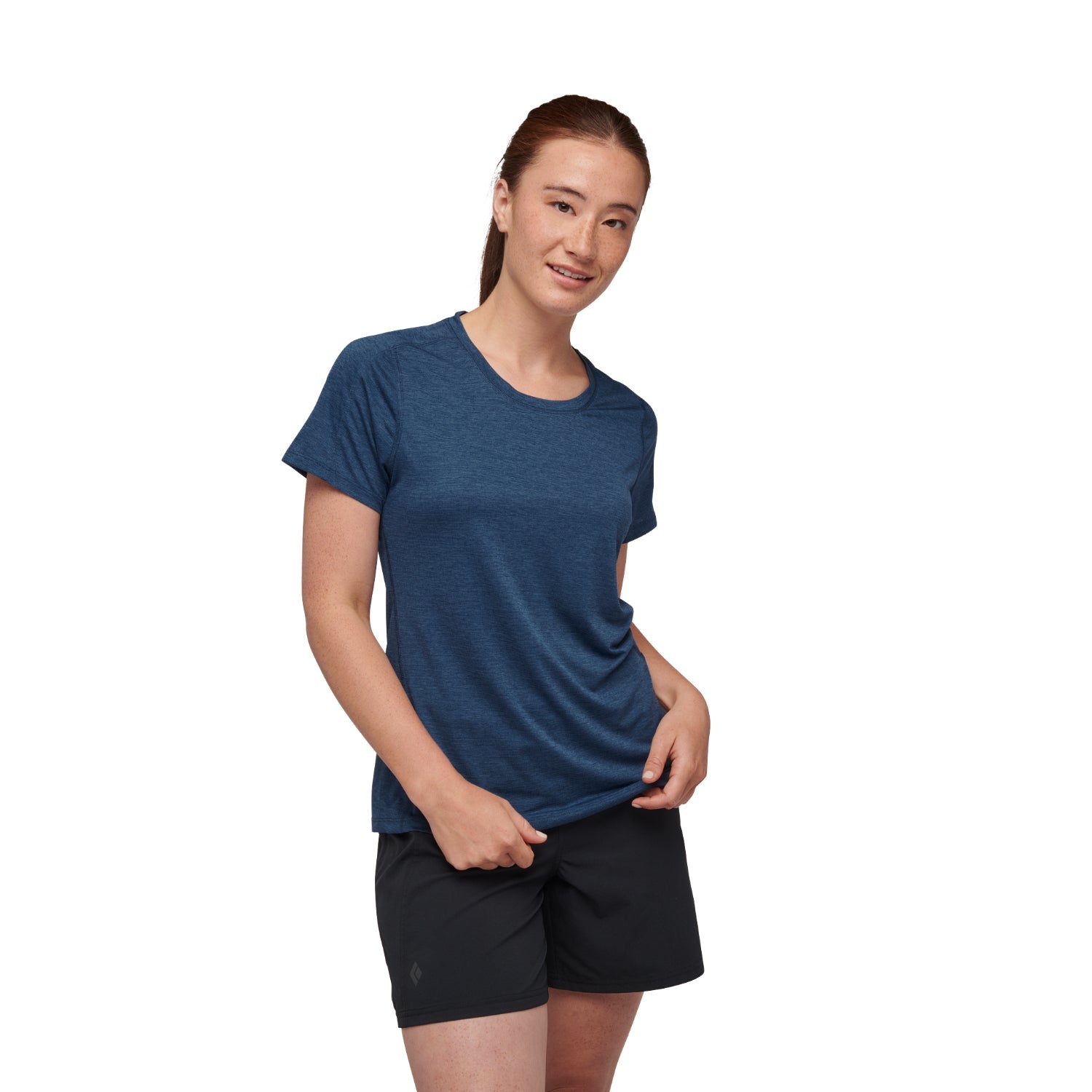 Black Diamond Lightwire SS Tech Tee Womens ink blue