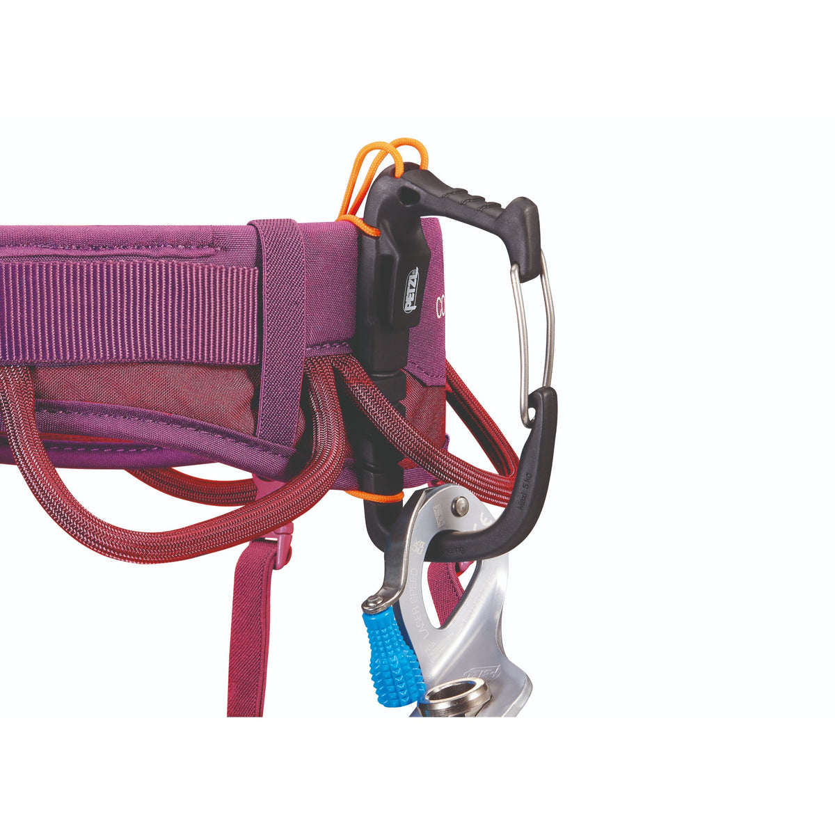 Petzl Corax Harness Dark Red