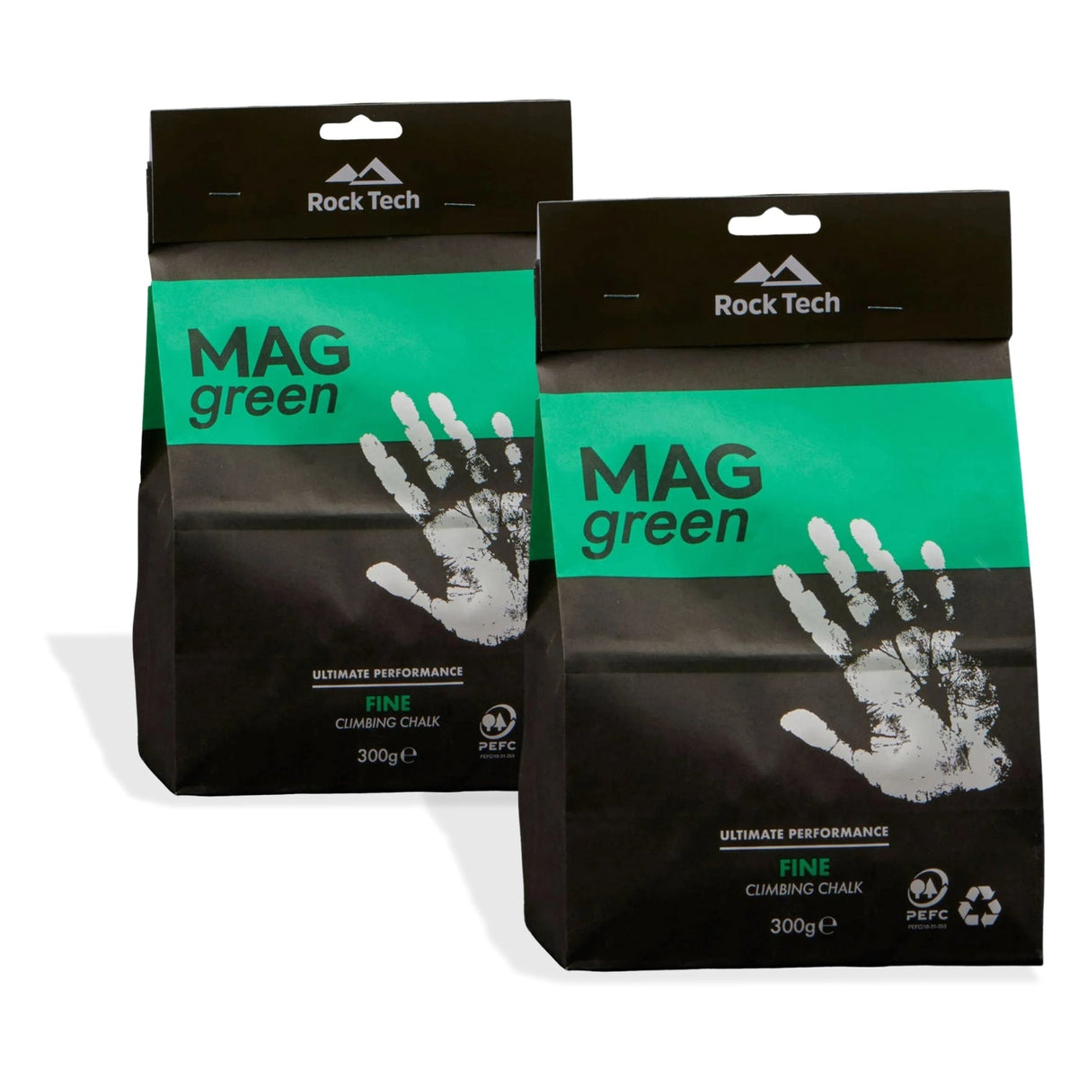Rock Technologies MAG Green Chalk 300g - 2 Pack