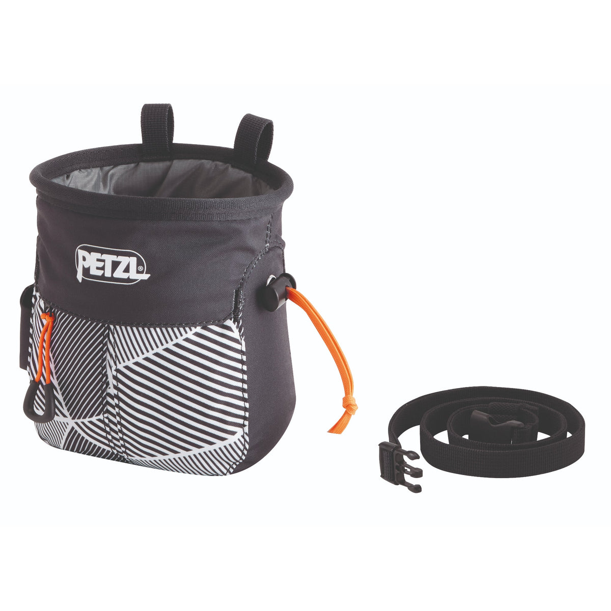 Petzl Sakapoche Chalk Bag Black Dazzle
