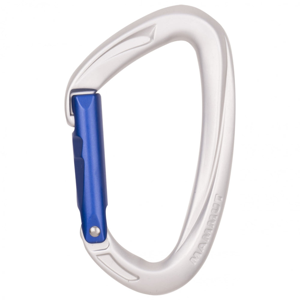 Mammut Crag Key Lock Carabiner, Straight, Silver