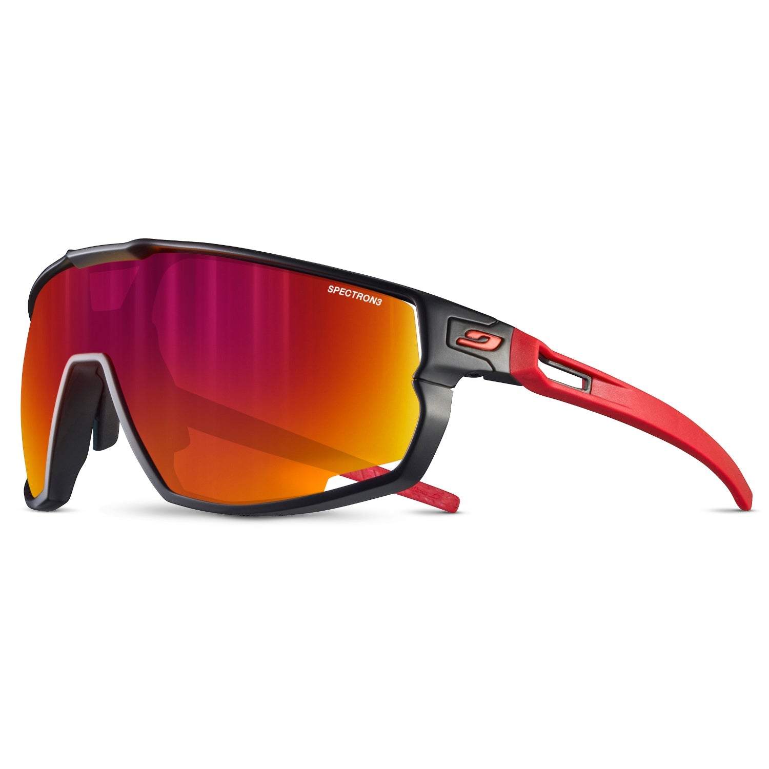 Julbo Rush SPECTRON 3CF glasses red black